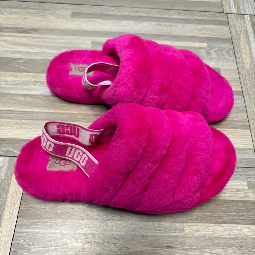 UGG Women's Fluff Yeah Slides - Picture 2 of 4